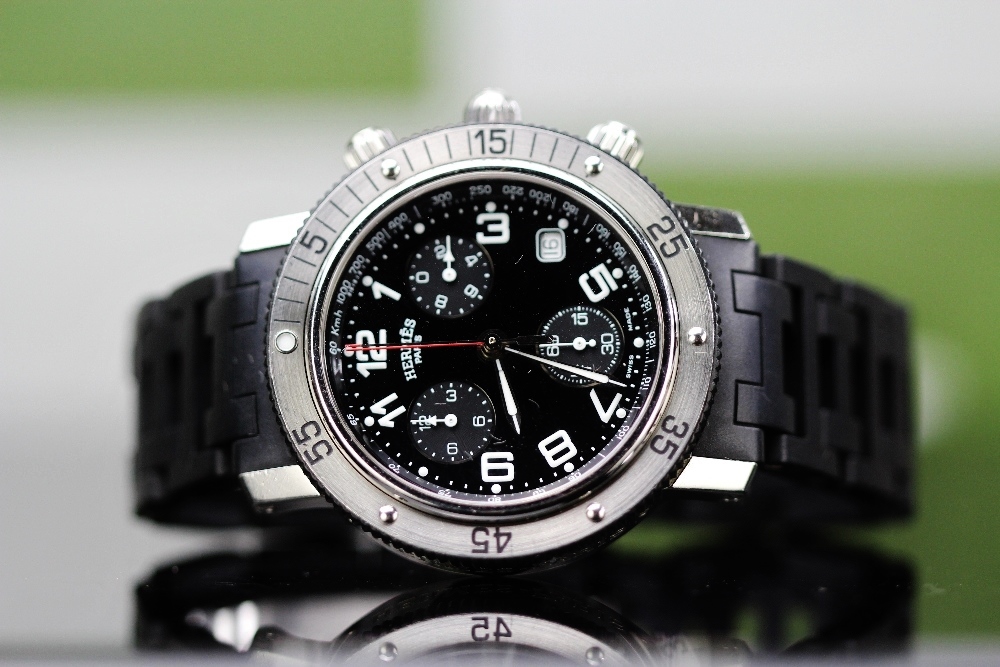 Hermes Clipper Divers Chronograph Date Ref: CL2.915