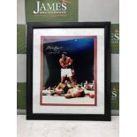 Muhammad Ali Signed Vs Sonny Liston "Aka Cassius Clay" Rare Edition