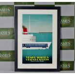 Fix Masseau"Orient Express Venice Simplon" Framed Lithograph