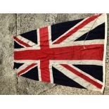 Large Vintage Maritime Union Jag Flag Approx Early 1900`s