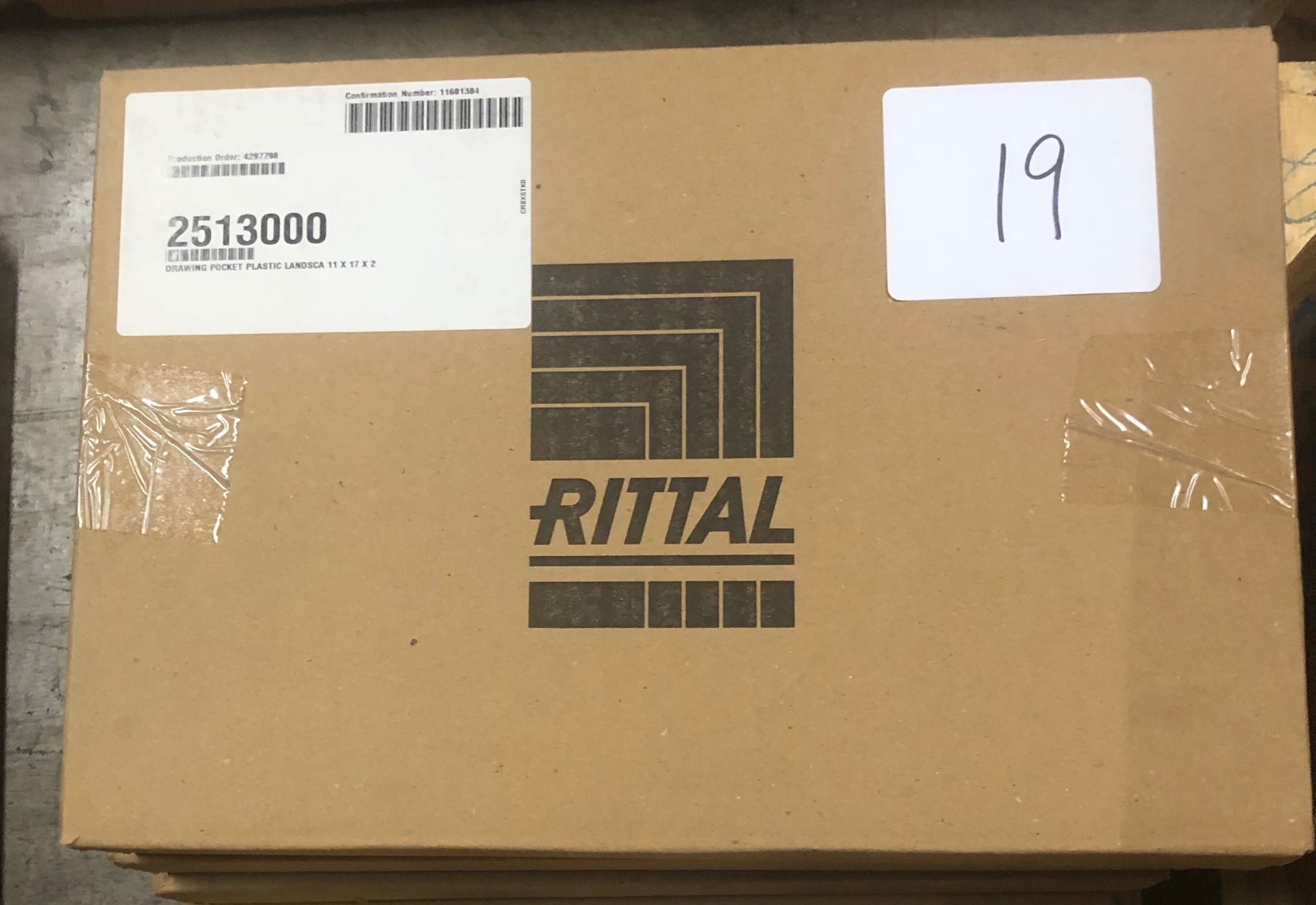 (3) Rittal 2513000 Drawing Wiring Plan Pocket 11 x 17 x 2 - new, never used - all 3 for one money