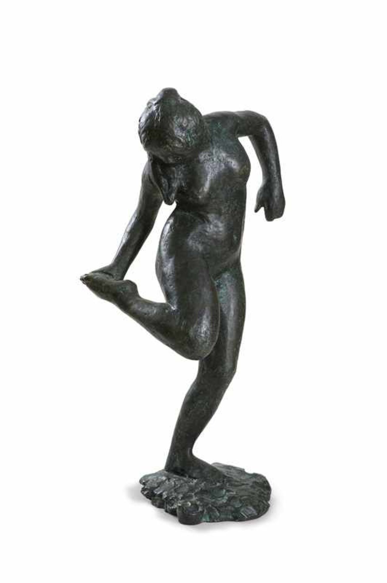 Skulpturen und Objekte - - Degas, Edgar - nach. (1834 - 1917 Paris). Tänzerin. 1988. Bronze mit