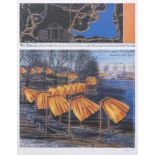 Christo (d. i. Chr. Javacheff). (1935 Gabrovo/Bulgarien). The Gates. Project for Central Park, VIII,