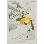 Toulouse-Lautrec, Henri de - nach. (1864 Albi - 1902 Malromé). Confetti. Original Lithographie