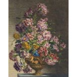 Konvolut von 40 prachtvollen Kupferstichen mit dekorativen Bouquets, Blumen- und
