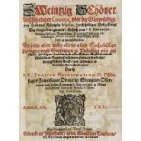 Sondersammlung Pietismus und Katholizismus - Einbände - - Johannes de Carthagena. Zweintzig