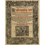 Sondersammlung Pietismus und Katholizismus - - Schmuck, Vincentius.. Historia Abrahae : Außlegung