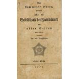 Sondersammlung Pietismus und Katholizismus - Okkultismus - Freimaurer - - (Tschoudy, T.H.de).. Der