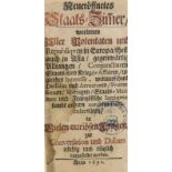 Sondersammlung Pietismus und Katholizismus - - (Scharschmid, C.). Nützlicher Anhang des Neu-