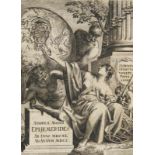 Astronomie - - Argoli, Andrea. Ephemerides. Ab Anno 1641. ad Annum 1700. Mit gestoch. Titel,