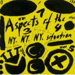 Penck, A.R. (d.i. Ralf Winkler). Schallplatte. Aspects of the NY. NY. NY. Gestaltung des