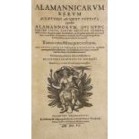 Sondersammlung Pietismus und Katholizismus - - Goldast von Haiminsfeld, M.. Alamannicarum rerum