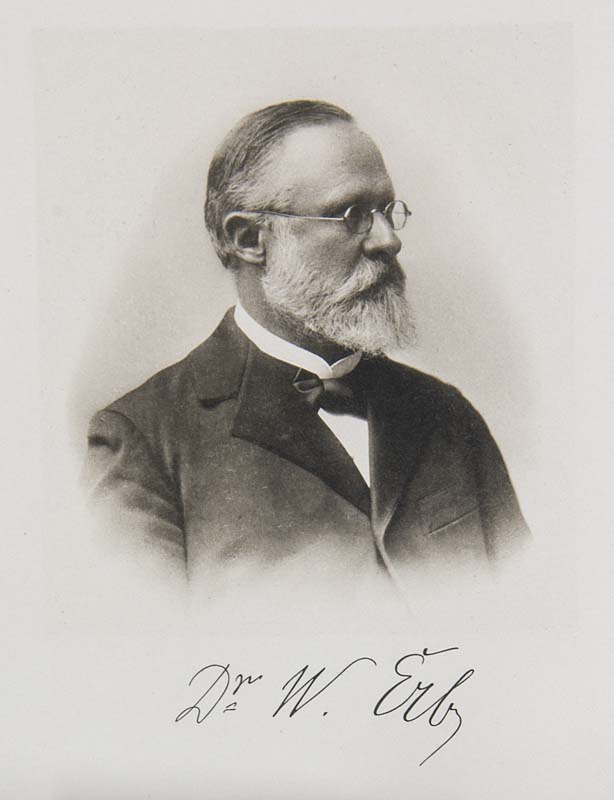 Medizin - - Erb, Wilhelm. Gesammelte Abhandlungen 1864-1910. Als Manuskript gedruckt. 2 Bde. Mit