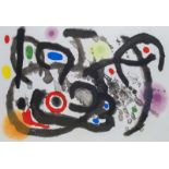 Miró, Joan - - Miro, Joan. Derrière le miroir. Nr. 123: Céramique murale pour Harvard. Mit 2