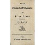 Sondersammlung Pietismus und Katholizismus - Pädagogik - - (Beyer, J.R.G.).. Ueber die Strafen der