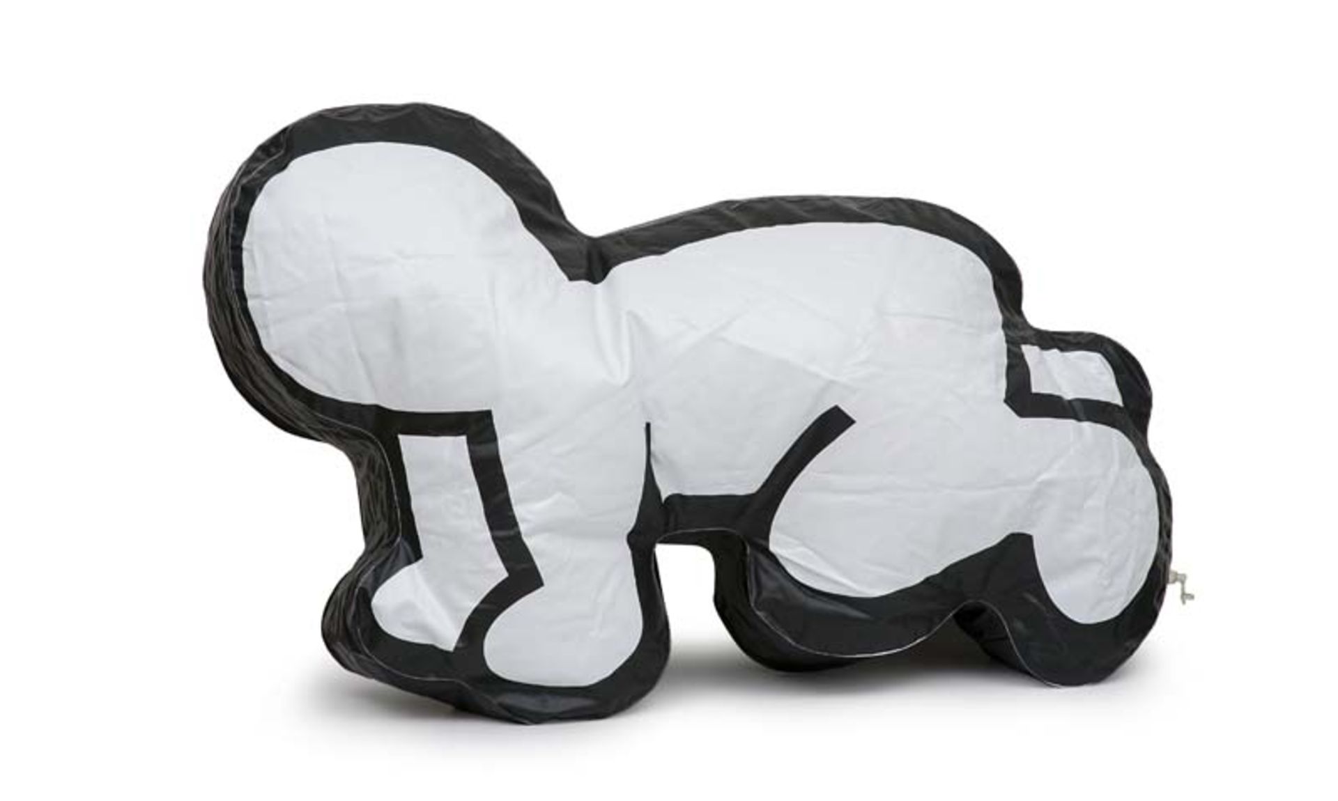 Pop-Art - - Haring, Keith. (1958 Reading, Pennsylvania - 1990 New York). Inflatable baby. 1985.