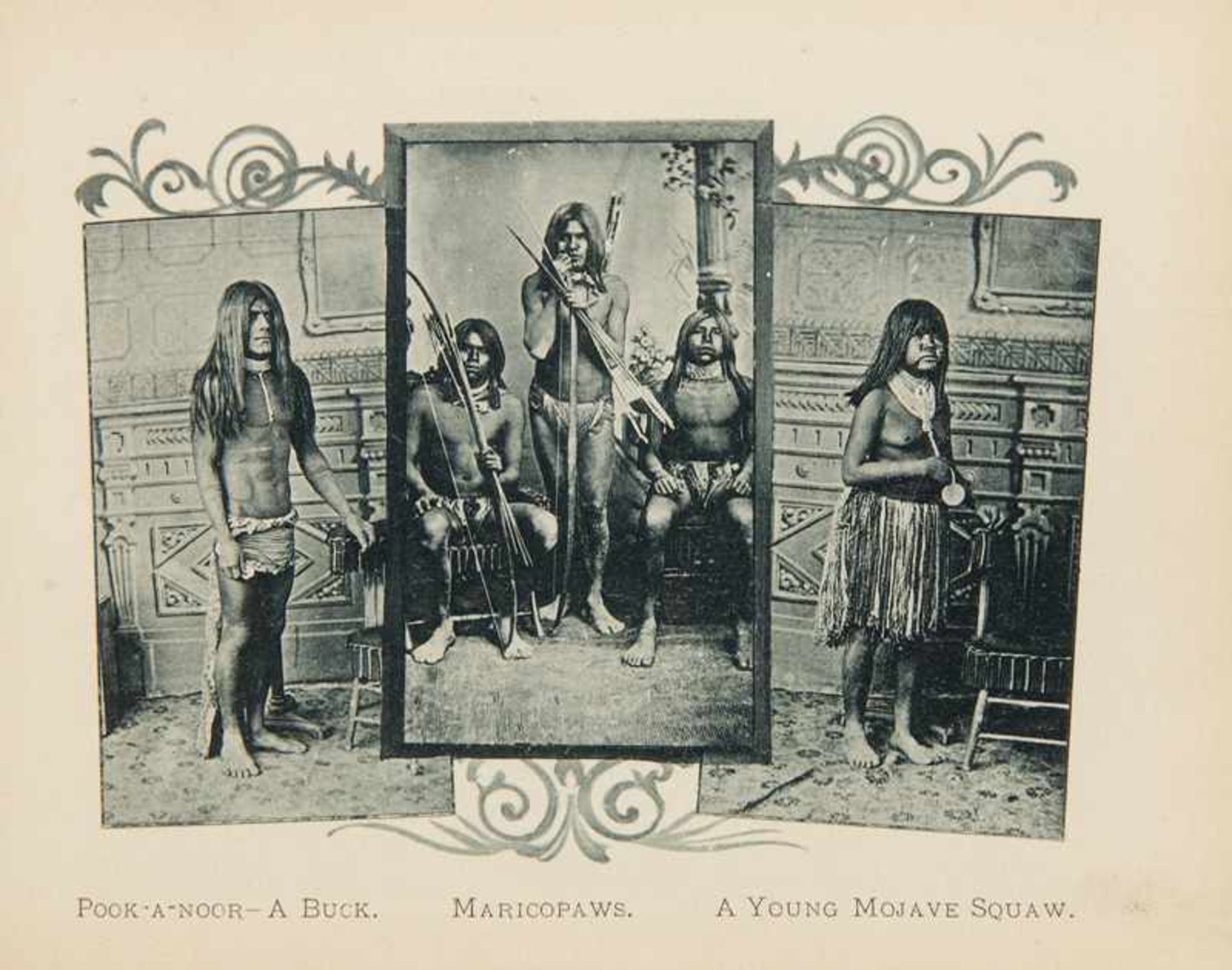 America - Indians. - The Indians of North America. Life Pictures in Photo-Gravure. With 40 plates.