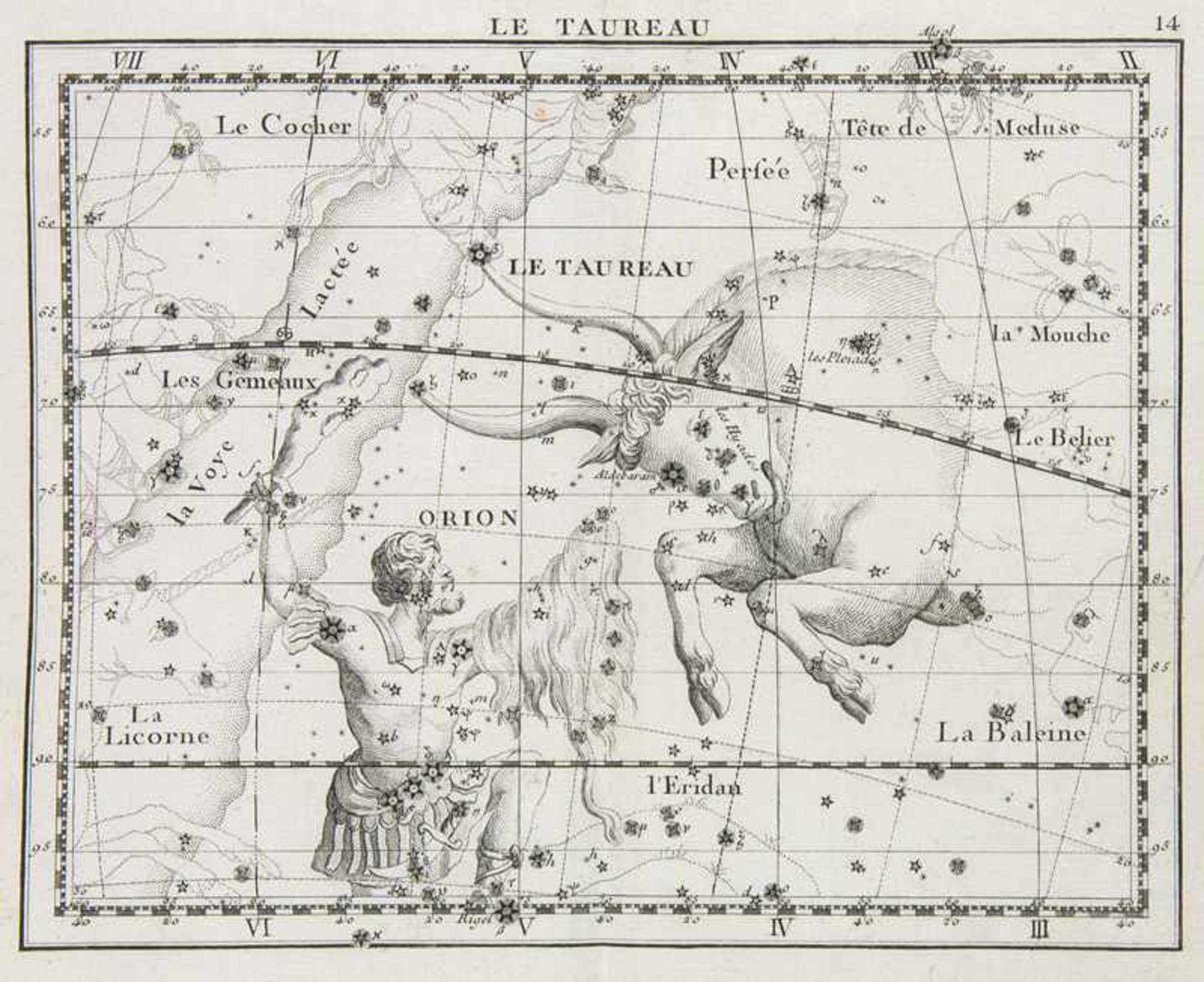 Astronomy . - Second Fortin edition. - With 30 double page engraved celestial maps. - Contemp. - Bild 3 aus 3