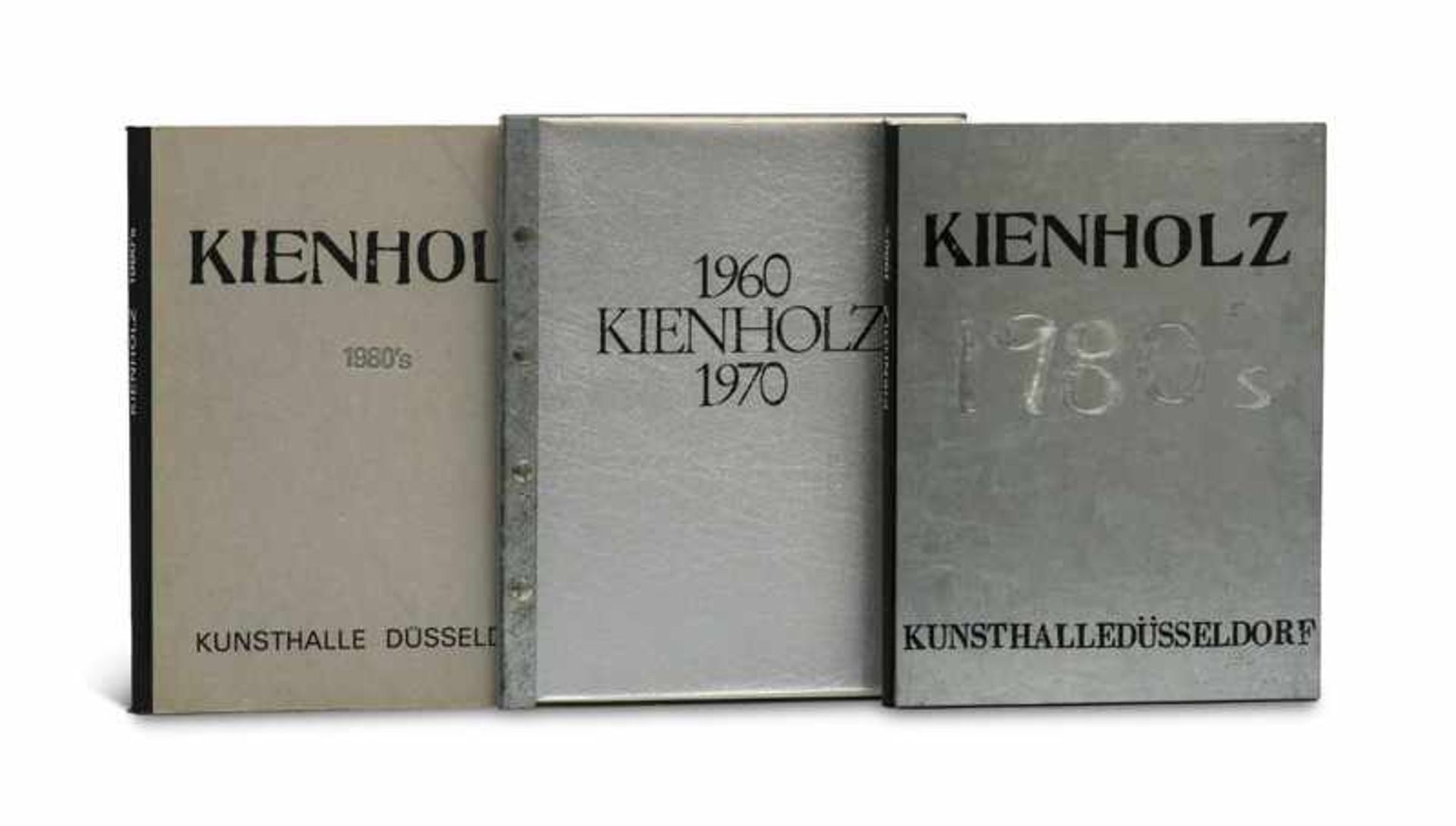 Kienholz 1980's. Kunsthalle Düsseldorf, 1989. With numerous illustrations. 157 p., 1 sheet. Cloth