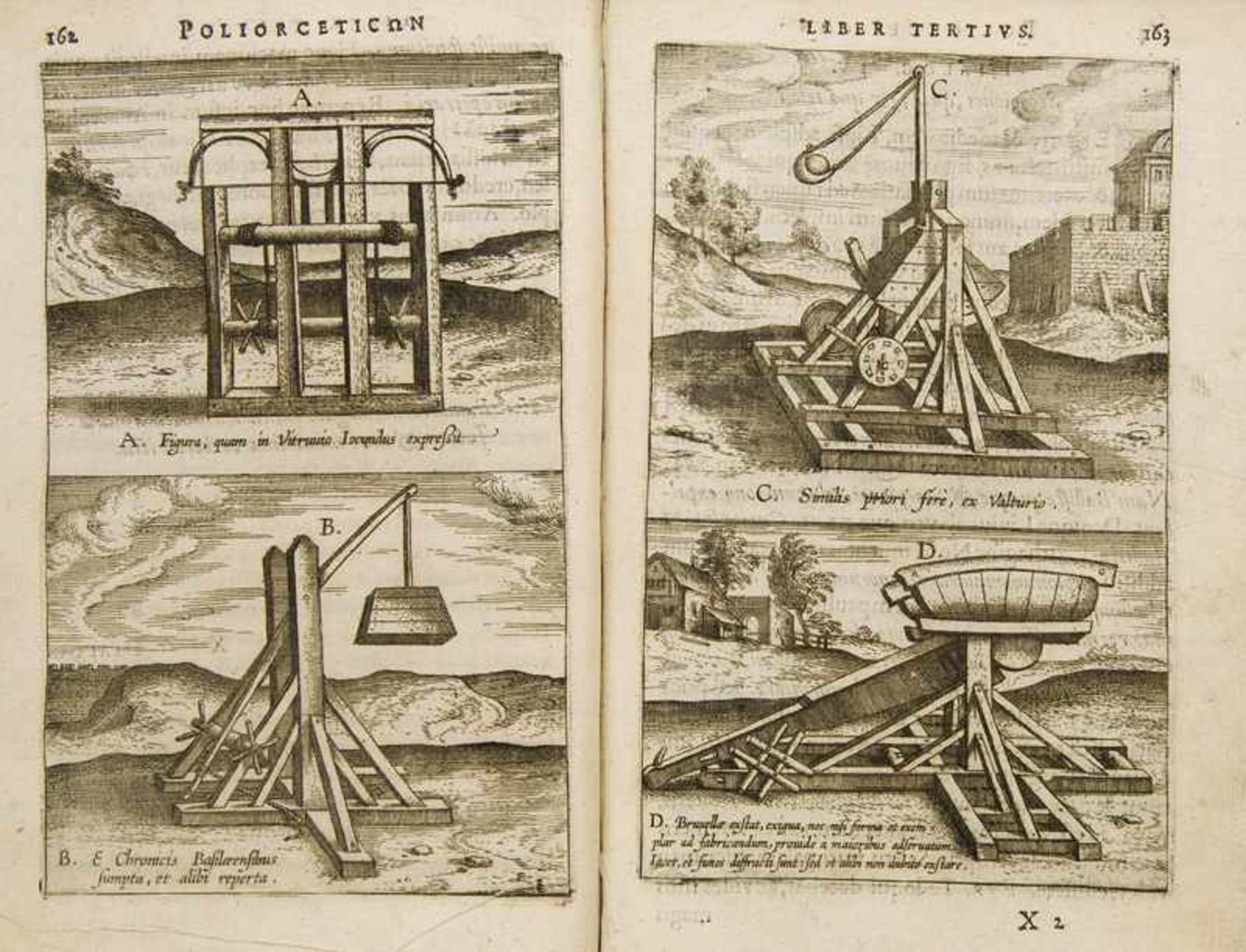 militaria Lipsius, Justus Iusti Lipsi Poliorceticon sive de machinis. tormentis. Libri quinque in