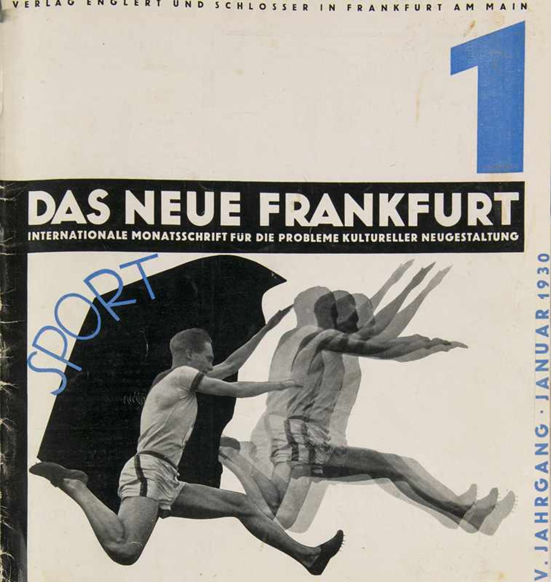 Bauhaus Das neue Frankfurt. Internationale Monatsschrift für die Probleme kultureller Gestaltung.