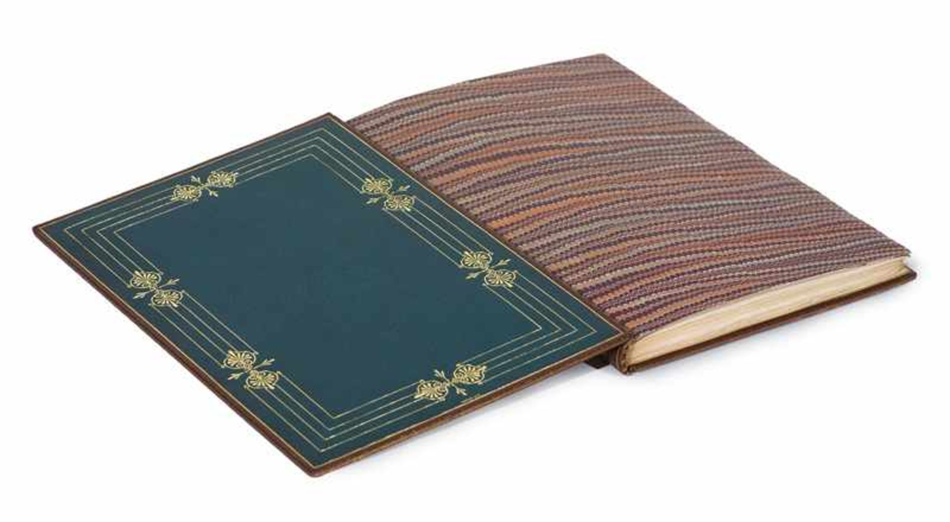 One of 115 copies. - Canape is one of the most important bookbinders Art Nouveau and Art Deco. He - Bild 2 aus 2