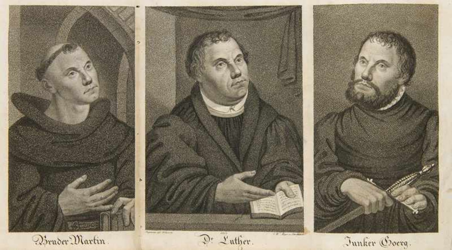 Reformations Almanach für Luthers Verehrer auf das evangelische Jubeljahr 1817, 1819 u. 1821.