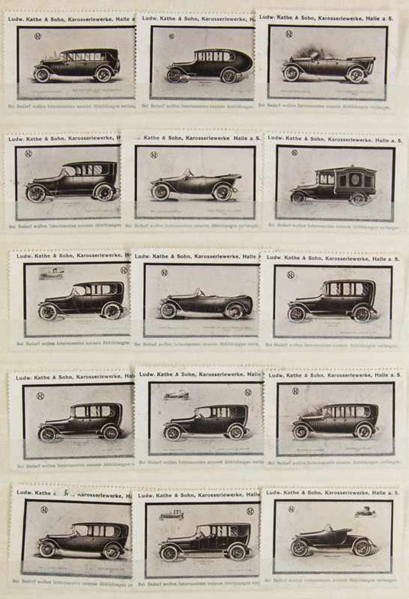 *Reklamemarken Sammlung von 382 Reklamemarken. Um 1914. Gesteckt in mod. Briefmarkenalbum. 4°.