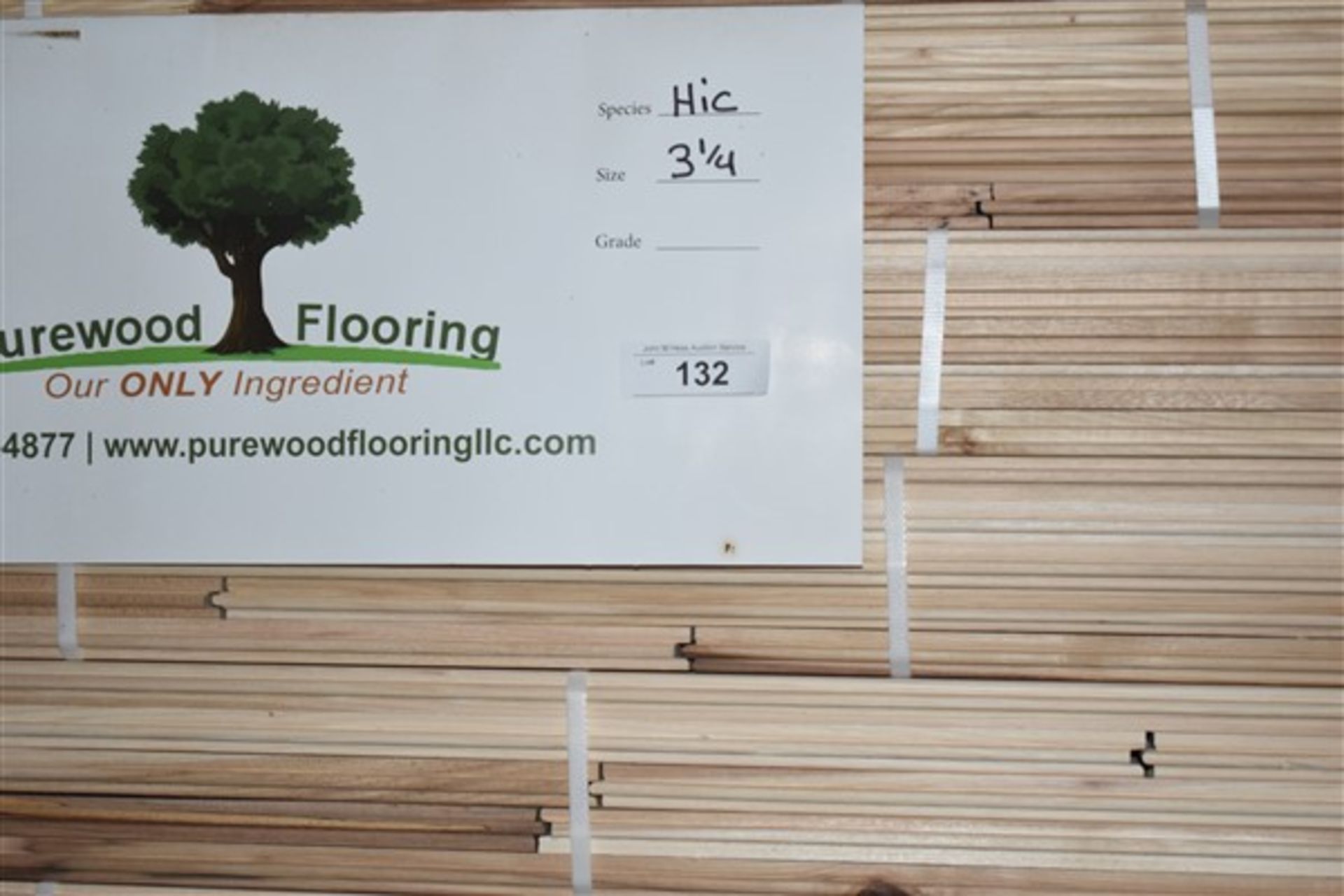 Hickory 3 1/4" Unfinished Flooring