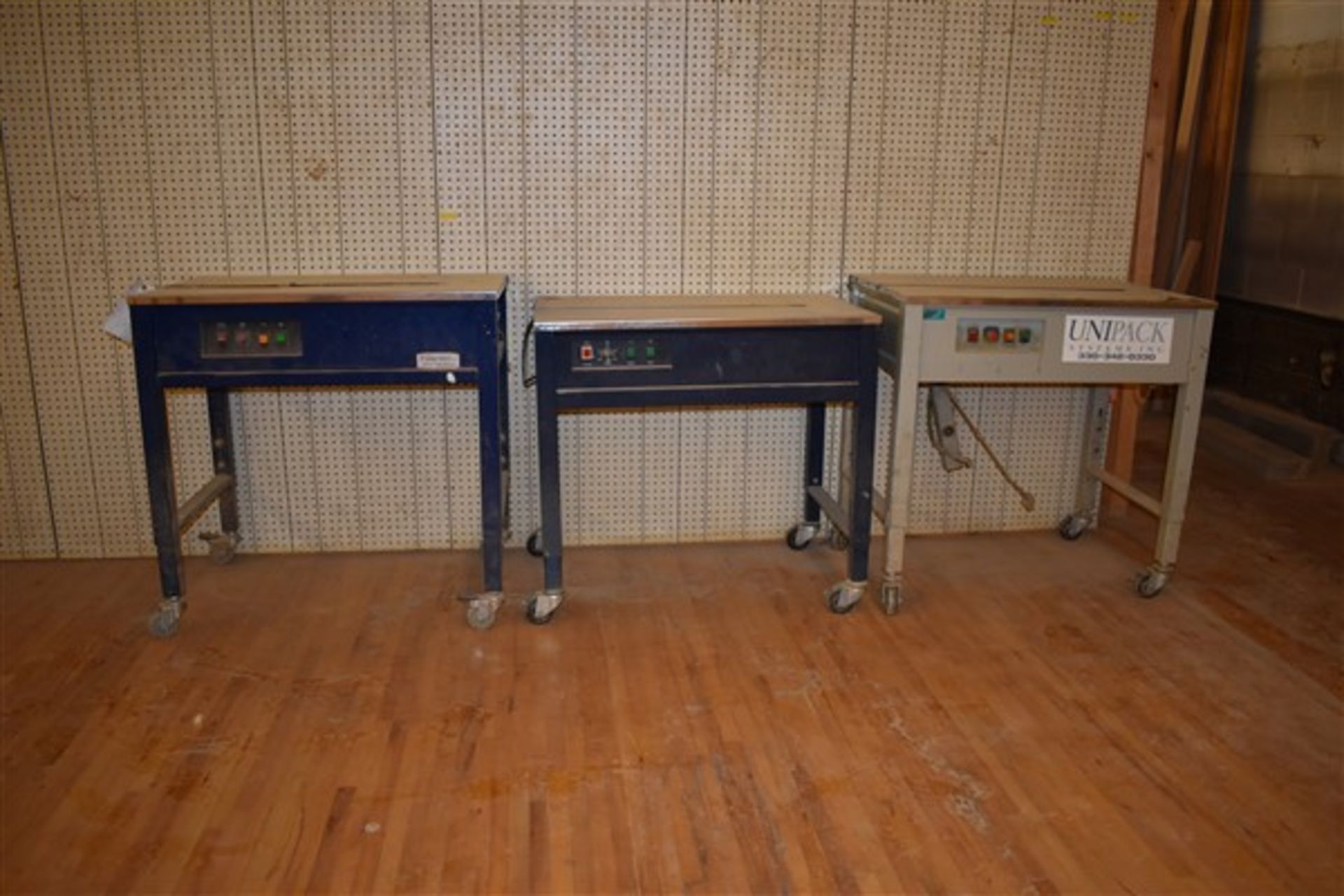 Strapping Machines for Parts - 3 Machines