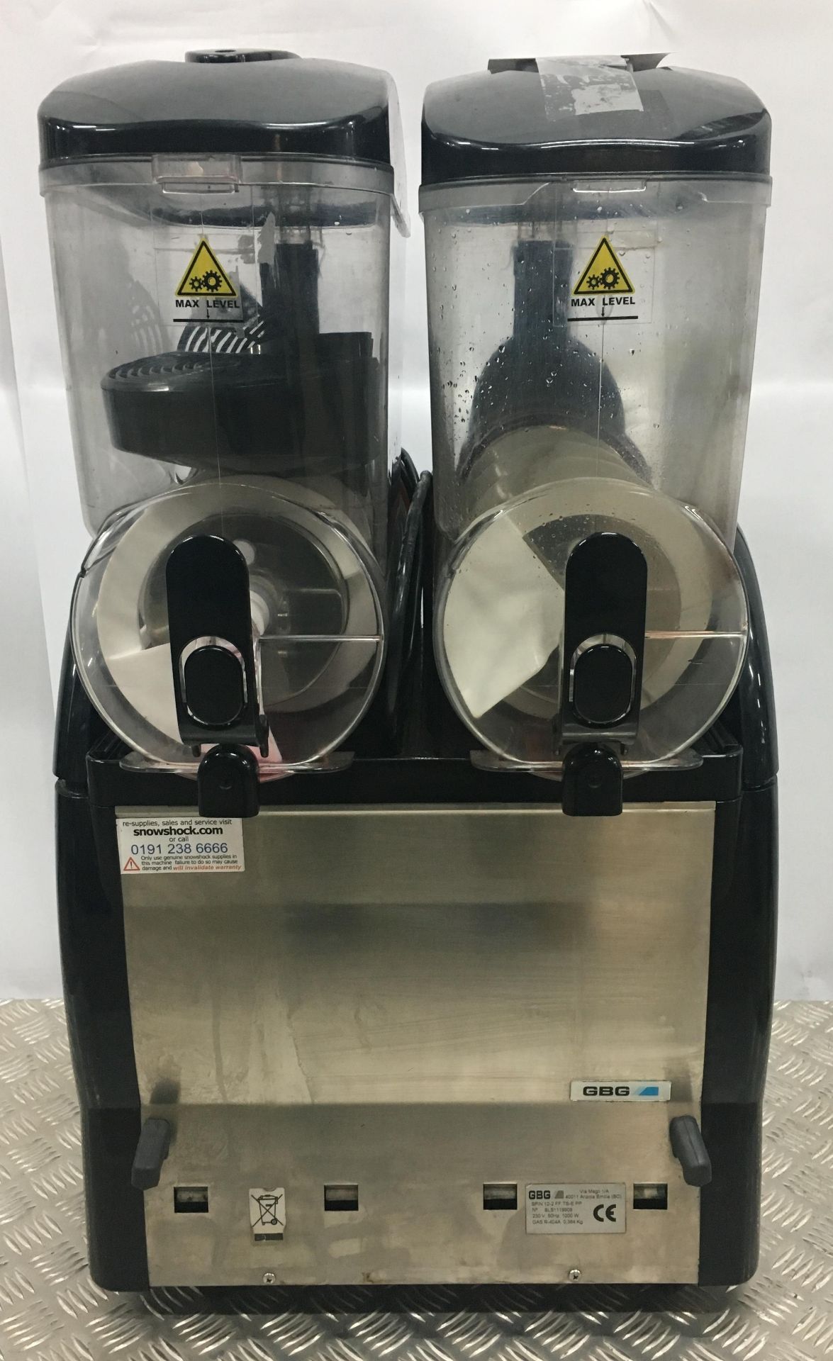 GBG Double Bowl Slush Machine