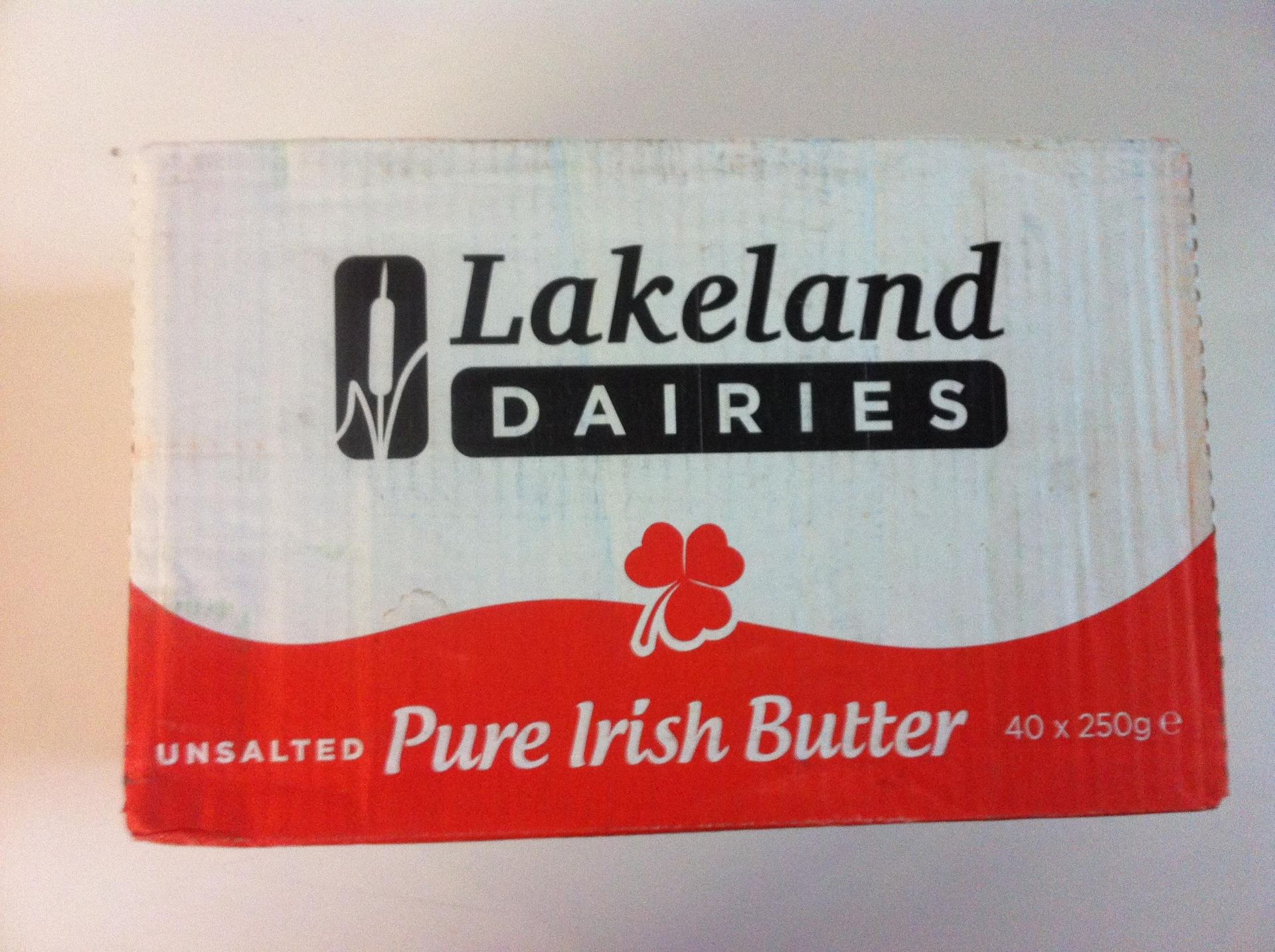 212 x 250g Blocks of Lakeland Dairies pure Irish butter