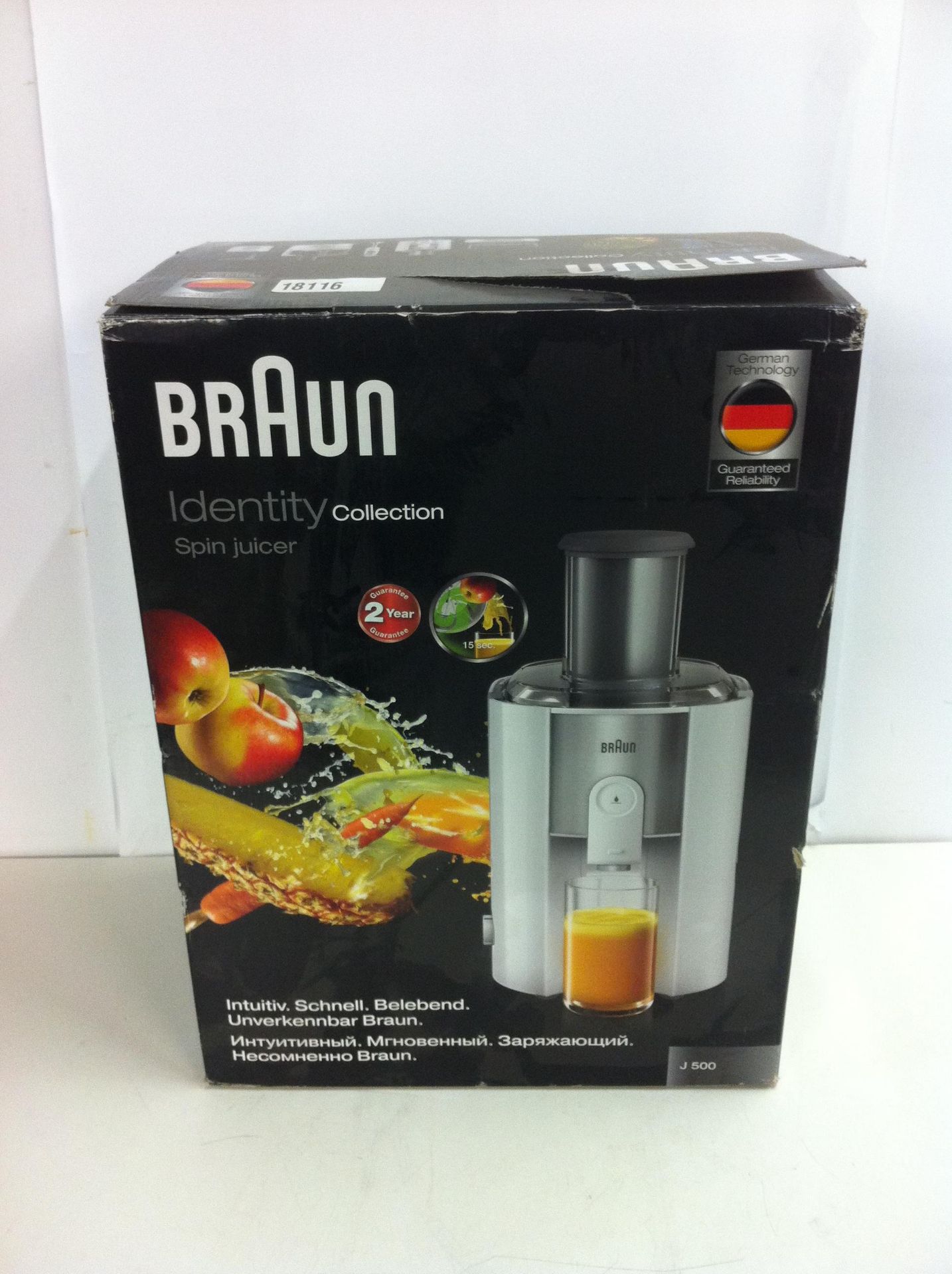 Braun J500 Spin Juicer