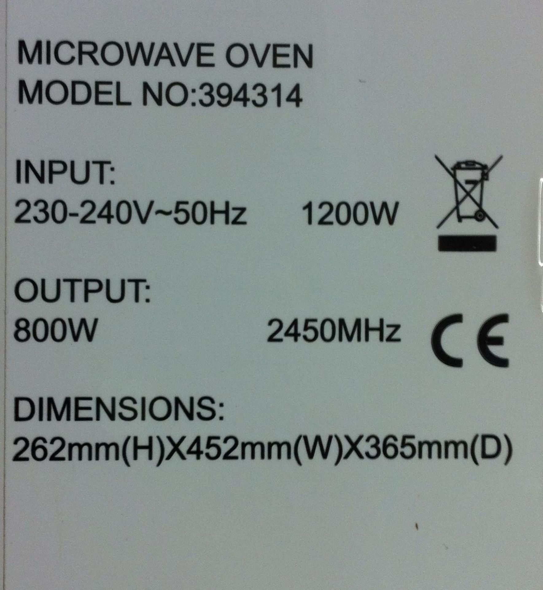 2 x Microwave - Image 3 of 6