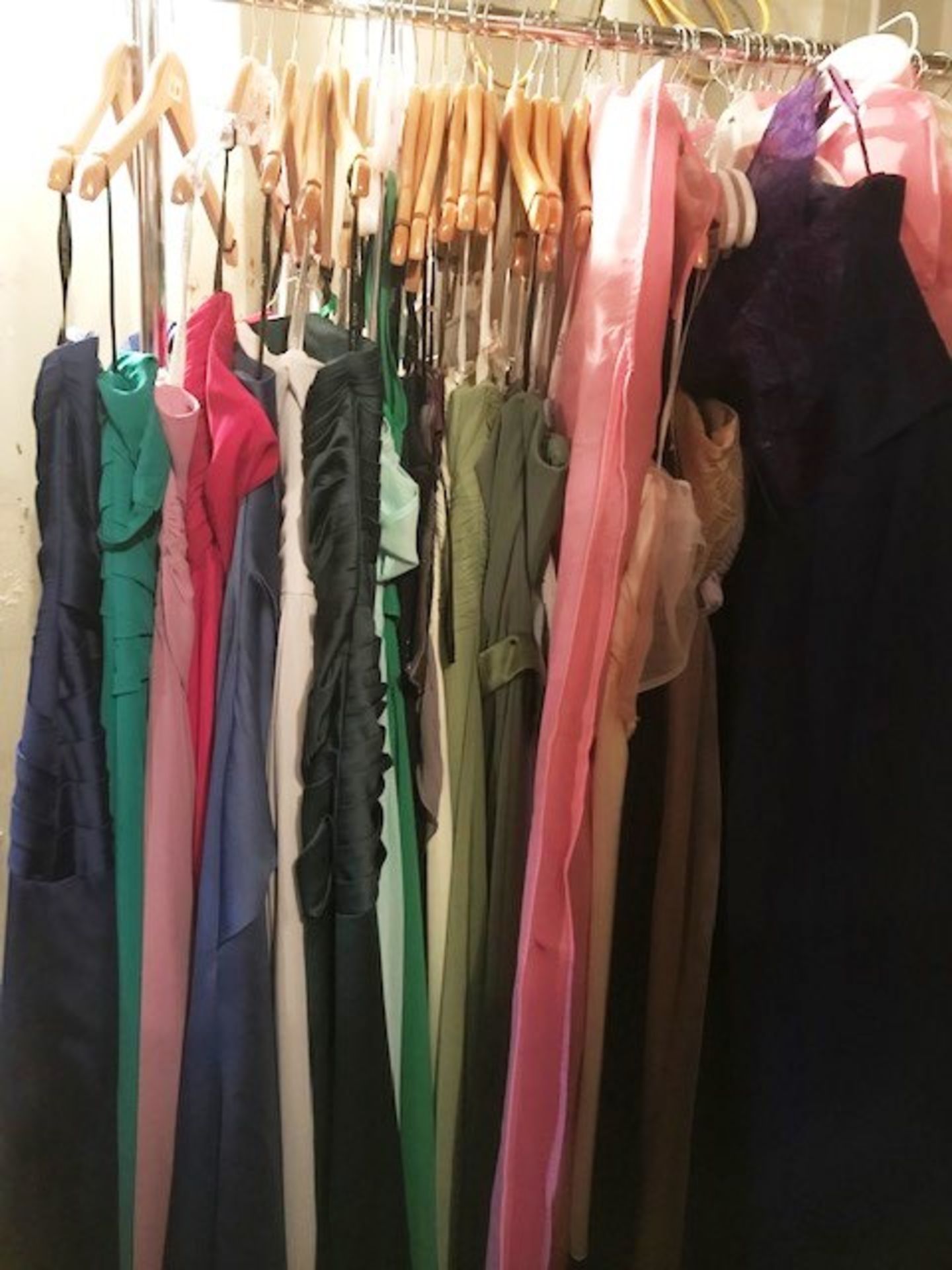 Approximately 200 x Bridesmaid Dresses - Various Sizes, Colours & Styles - VIEWING IS ADVISED - Image 2 of 5