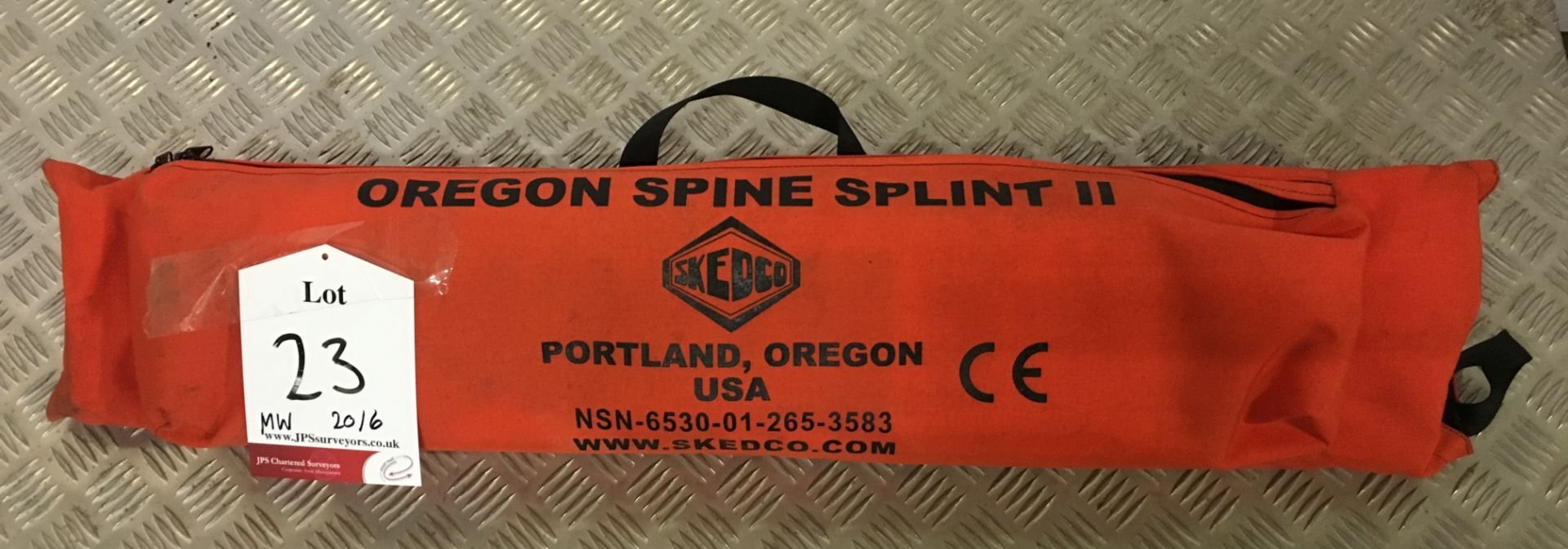 Skedco Oregon spine splint