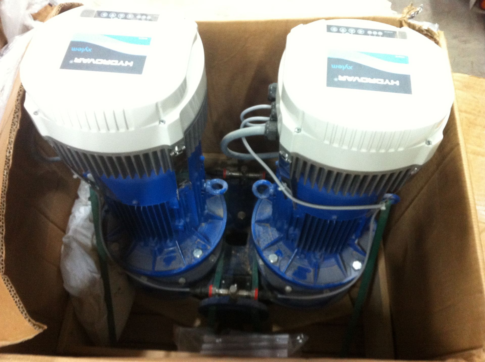 2 x Hydrovar Xylem Invertor Pumps