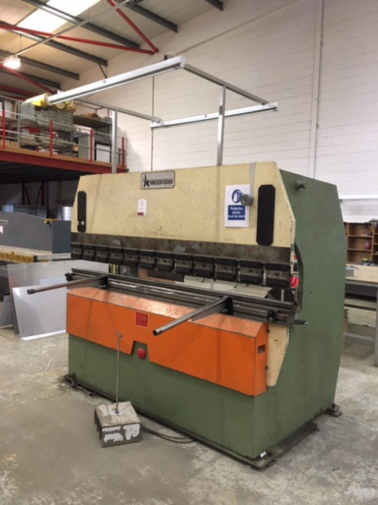 Megoform 7ft Pressbrake - No Model - Image 2 of 7