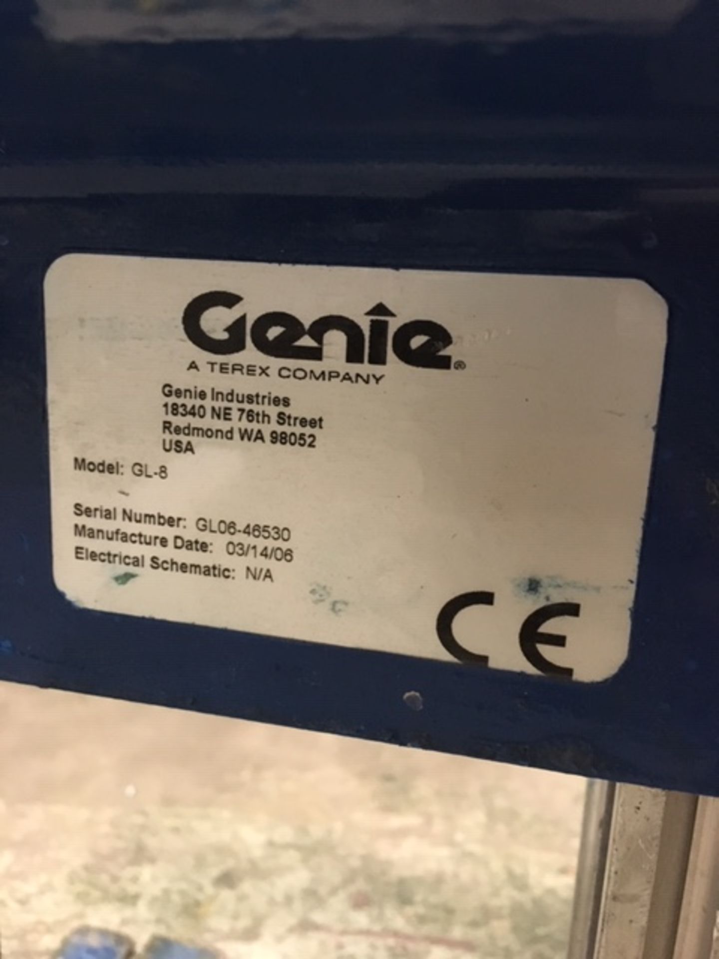 Genie GL8 Standard Base Material Lift - Bild 4 aus 4