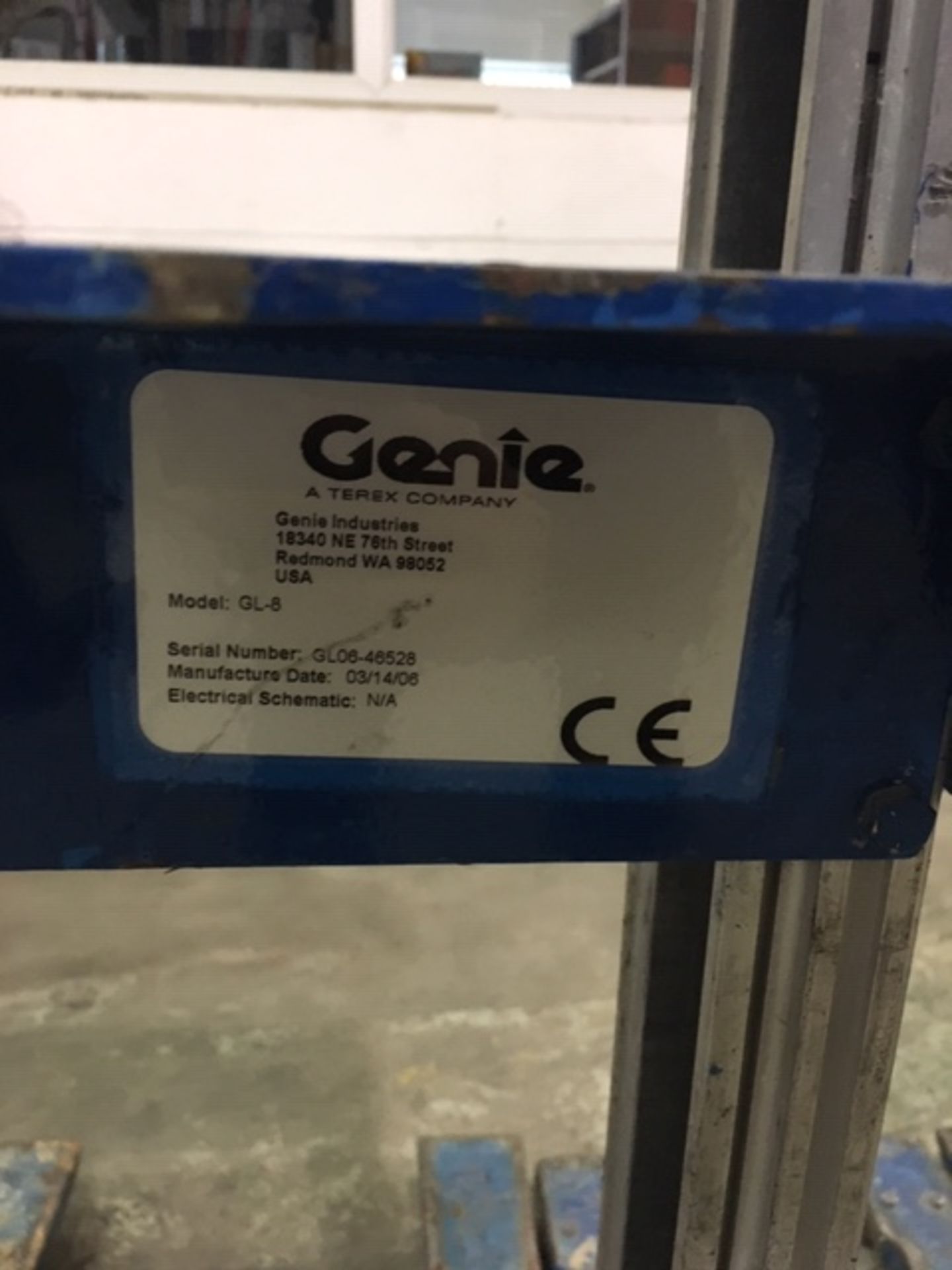 Genie GL8 Standard Base Material Lift - Bild 3 aus 3