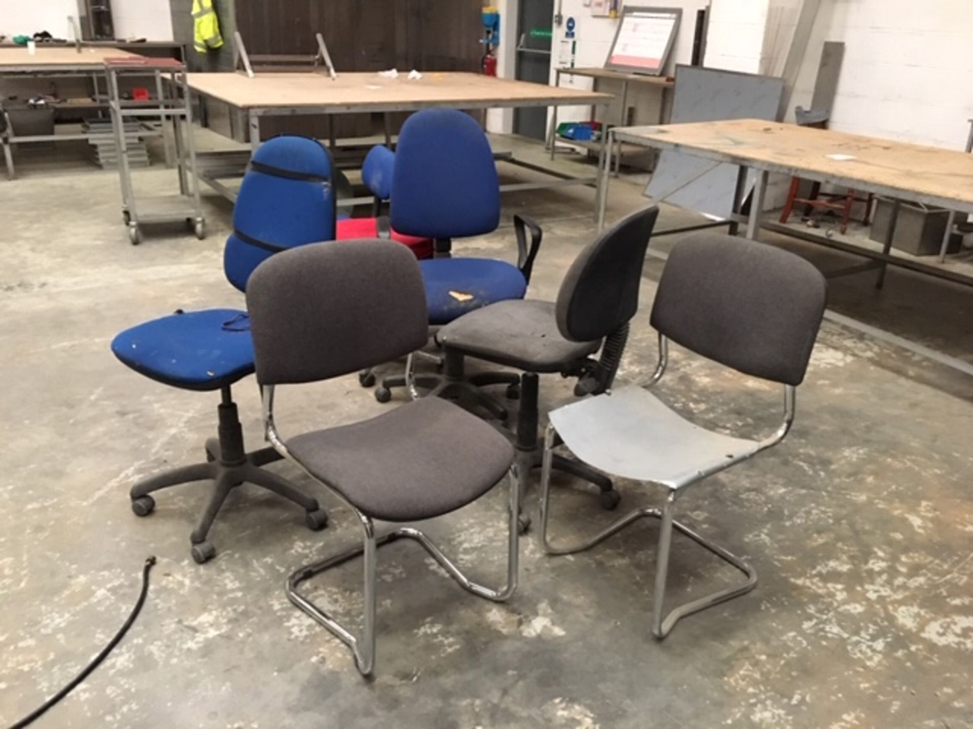 6 x Various Office Chairs - Bild 2 aus 2