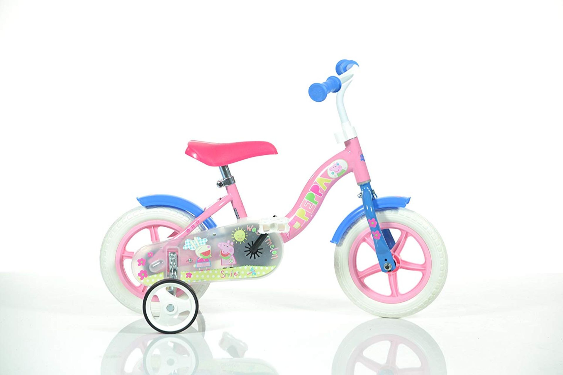 2 x Dino Bikes 108L-PIG 10-Inch Peppa Pig Bicycle | 8006817108122 | RRP £ 137.84