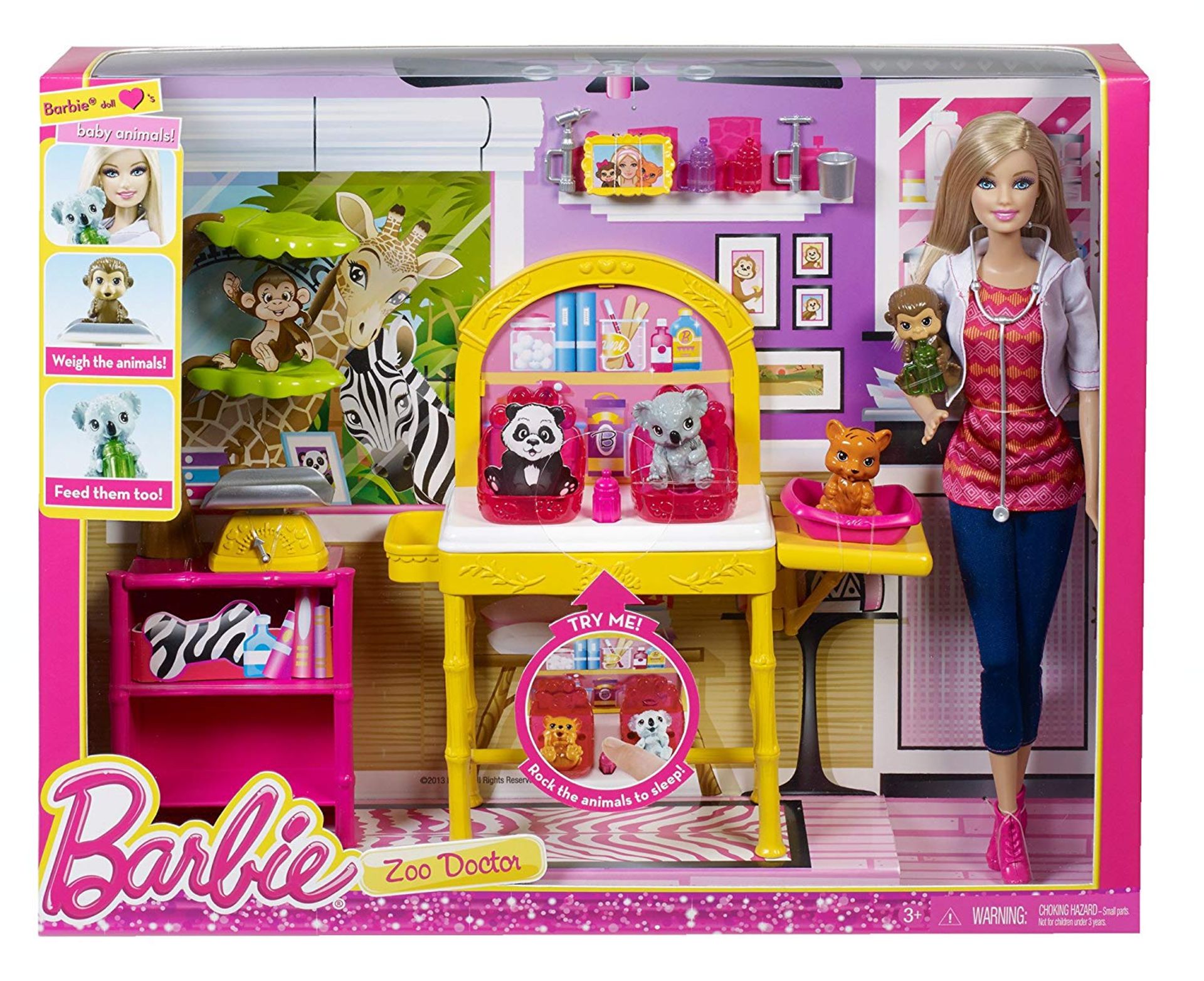 18 x Barbie Careers Zookeeper Doll and Playset | 887961009170 | RRP £539.82 - Image 2 of 2