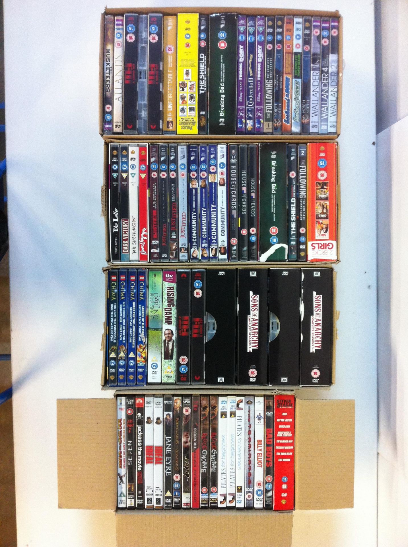 950 x Various DVDs as photos - Bild 5 aus 5