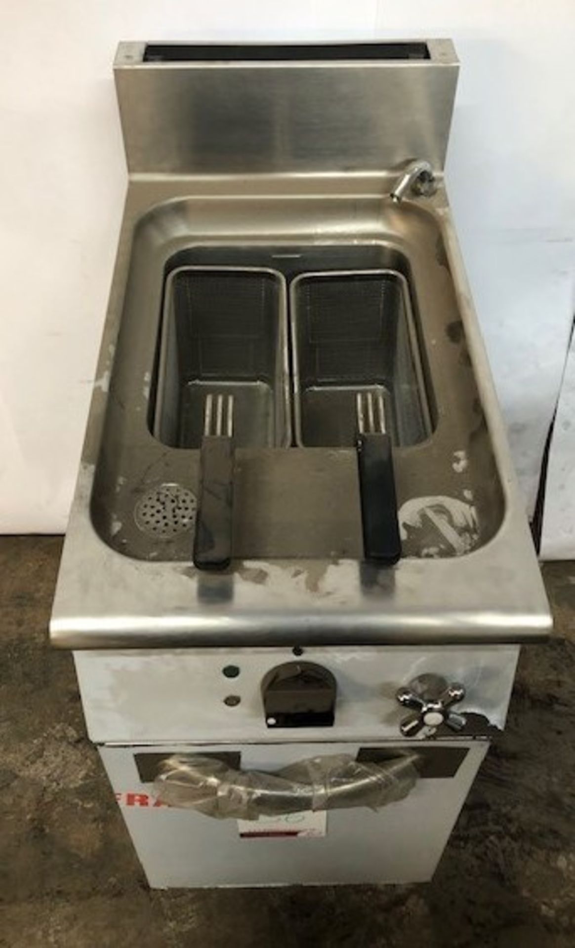 Double Basket Deep Gas Fryer