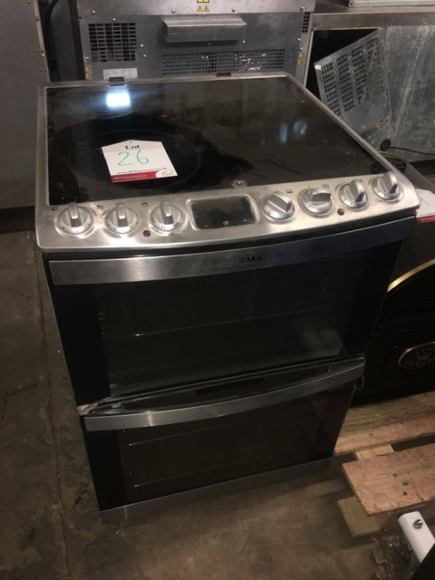 AEG 43102V-MN 4 Burner Electric Double Oven - Image 3 of 7