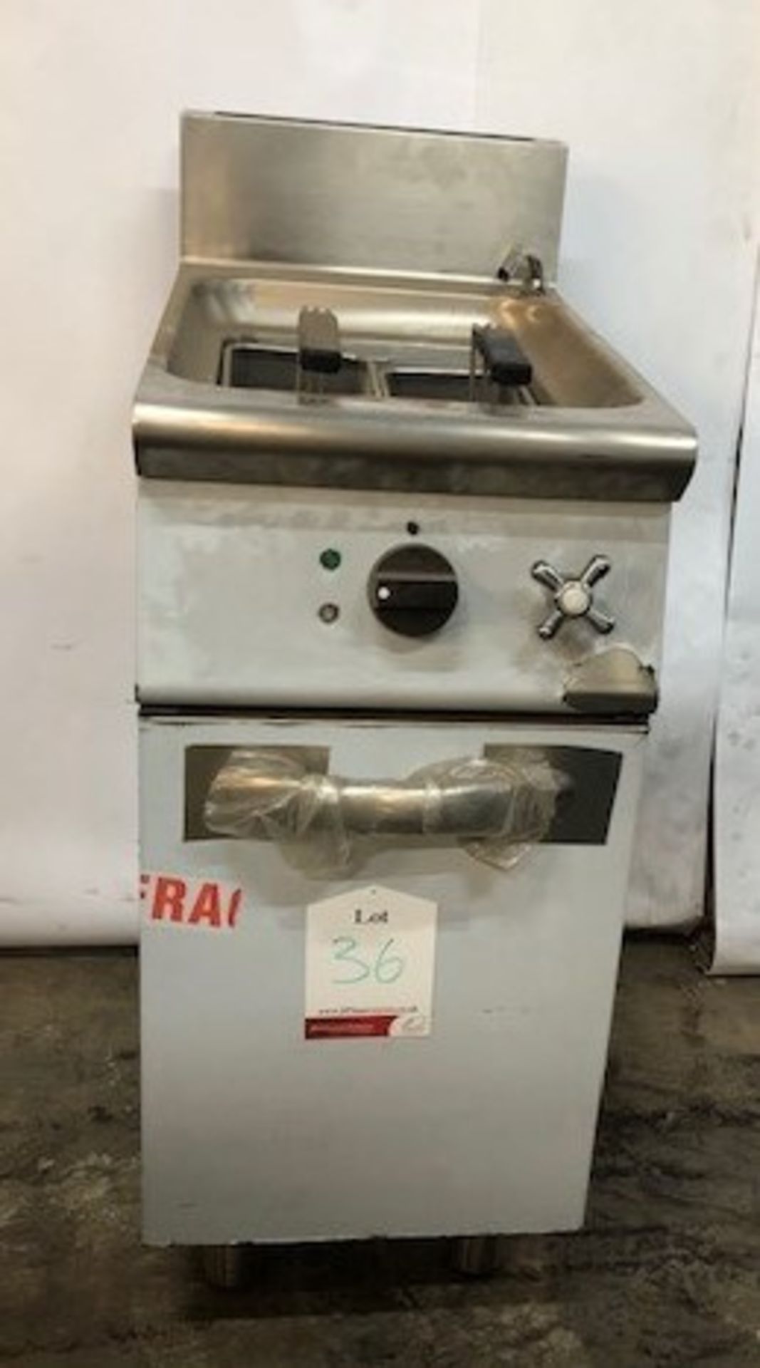 Double Basket Deep Gas Fryer - Bild 2 aus 2