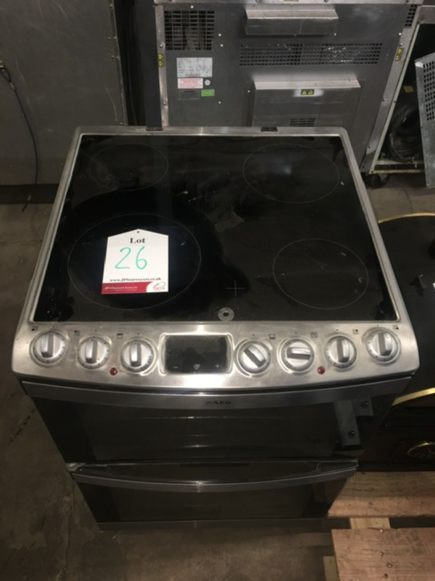AEG 43102V-MN 4 Burner Electric Double Oven - Image 4 of 7