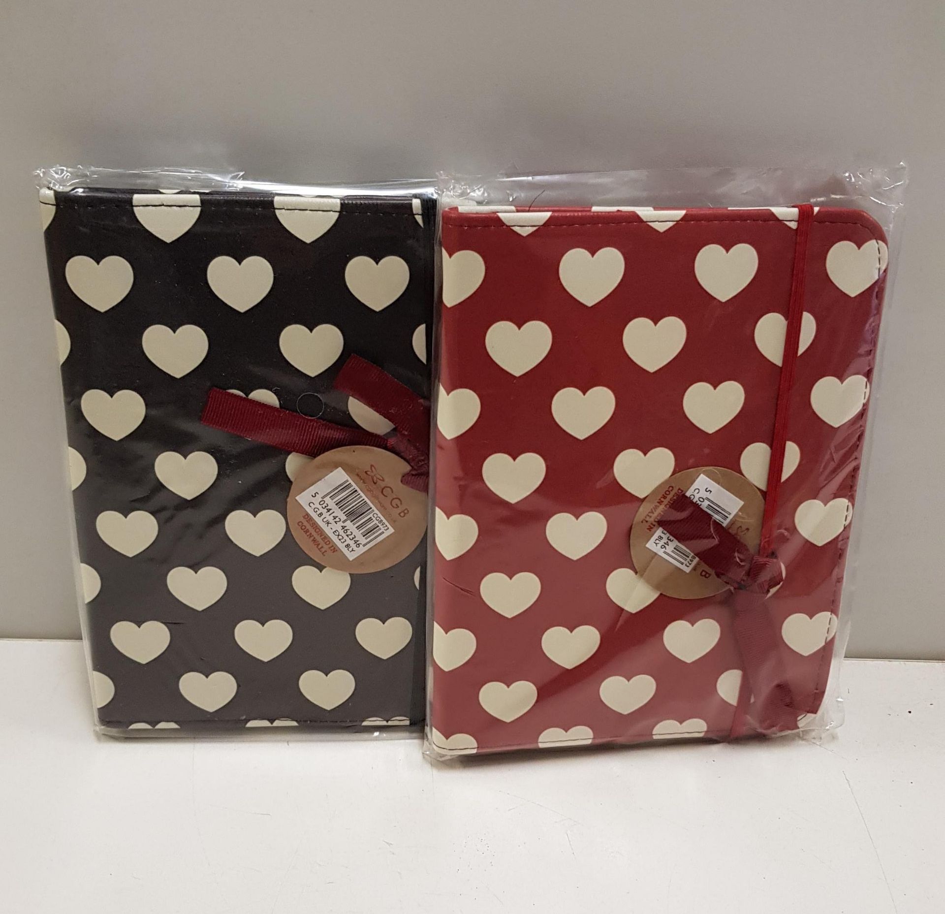 120 x Black & Red Heart themed goods. See description. - Image 3 of 4