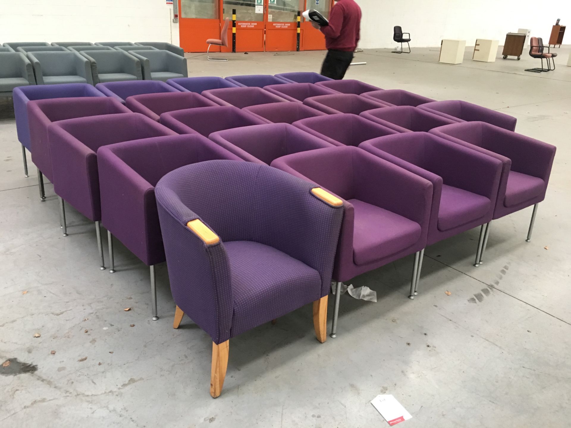 39 x Tub chairs. See description